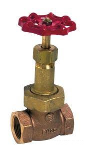 Female BSP bronze gate valve PN20 TECOFI - V2143