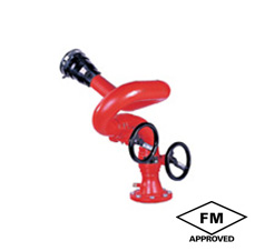 Fire extinguishing cannons manual aluminim or brass FM HD FIRE PROTECT