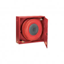 Fire hose cabinet with semi-flexible pipe 1 '', adjustable tube 1 '' & spherical tap 1 '' Bocciolone